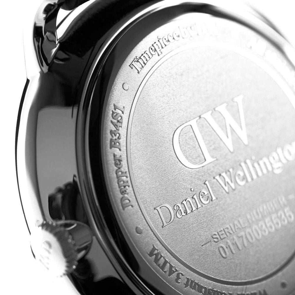  Shop Authentic Daniel Wellington Dapper Cornwall White Dial Black Nylon Strap Watch for Women - DW00100264 - Luxxuri