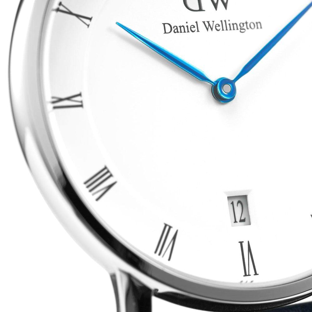  Shop Authentic Daniel Wellington Dapper Cornwall White Dial Black Nylon Strap Watch for Women - DW00100264 - Luxxuri