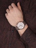  Shop Authentic Emporio Armani Beta Chronograph Grey Dial Two Tone Steel Strap Watch For Men - AR1864 - Luxxuri