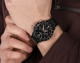  Shop Authentic Emporio Armani Mario Ceramic Chronograph Black Dial Black Steel Strap Watch For Men - AR70002 - Luxxuri
