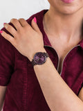  Shop Authentic Fossil Jacqueline Brown Dial Brown Steel Strap Watch for Women - ES4100 - Luxxuri