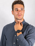  Shop Authentic Tommy Hilfiger Damon Quartz Blue Dial Blue Mesh Bracelet Watch for Men - 1791421 - Luxxuri