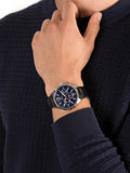  Shop Authentic Tommy Hilfiger Gavin Blue Dial Blue Leather Strap Watch for Men - 1791468 - Luxxuri