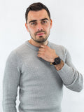  Shop Authentic Tommy Hilfiger Chase Quartz Black Dial Brown Leather Strap Watch for Men - 1791577 - Luxxuri