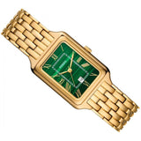  Shop Authentic Fossil Raquel Three Hand Date Green Dial Gold Steel Strap Watch For Women - ES5341 - Luxxuri