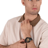  Shop Authentic Fossil Townsman Automatic Skeleton Black Dial Black Steel Strap Watch for Men - ME3197 - Luxxuri