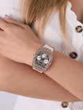  Shop Authentic Guess Raven Diamonds Rose Gold Dial White Silicone Strap Watch for Women - GW0105L3 - Luxxuri