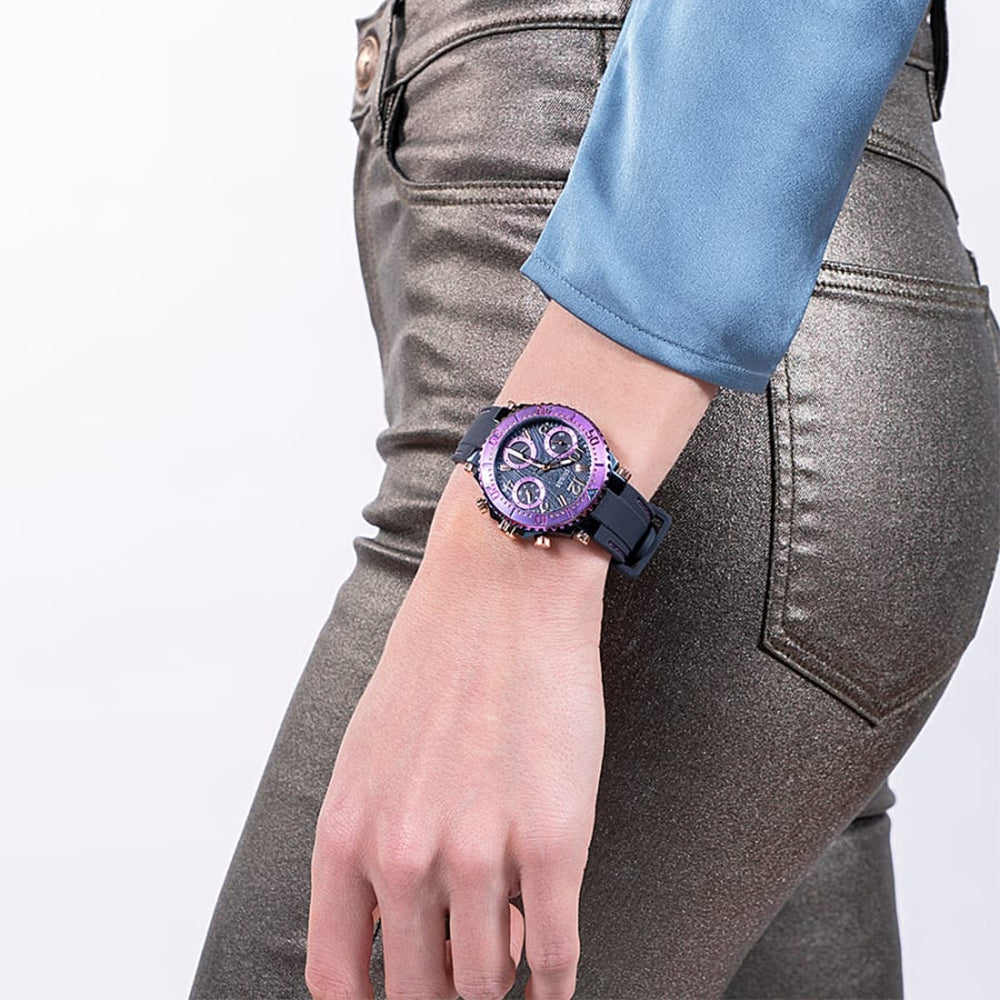  Shop Authentic Guess Cosmic Multifunction Blue Dial Blue Silicone Strap Watch For Women - GW0466L2 - Luxxuri