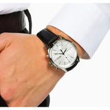 Shop Authentic Hugo Boss Jet Silver Dial Black Leather Strap Watch for Men - 1513282 - Luxxuri