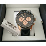  Shop Authentic Hugo Boss Talent Chronograph Black Dial Black Leather Strap Watch For Men - 1513580 - Luxxuri