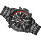  Shop Authentic Hugo Boss Globetrotter Black Dial Black Steel Strap Watch for Men - 1513825 - Luxxuri