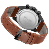  Shop Authentic Hugo Boss Pilot Black Dial Brown Leather Strap Watch for Men - 1513851 - Luxxuri