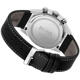  Shop Authentic Hugo Boss Pilot Edition Black Dial Black Leather Strap Watch for Men - 1513853 - Luxxuri