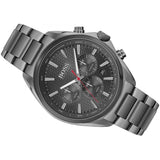  Shop Authentic Hugo Boss Distinct Grey Dial Gren Steel Strap Watch for Men - 1513858 - Luxxuri