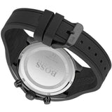  Shop Authentic Hugo Boss Distinct Black Dial Black Silicone Strap Watch for Men - 1513859 - Luxxuri