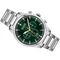  Shop Authentic Hugo Boss Pioneer Green Dial Silver Steel Strap Watch for Men - 1513868 - Luxxuri