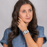  Shop Authentic Guess G Twist Quartz White Dial White Silicone Strap Watch For Women - W0911L1 - Luxxuri
