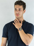  Shop Authentic Fossil Neutra Automatic Luggage Skeleton Blue Dial Brown Leather Strap Watch for Men - ME3160 - Luxxuri