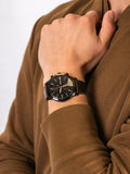  Shop Authentic Fossil Townsman Chronograph Black Dial Brown Leather Strap Watch for Men - FS5437 - Luxxuri