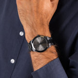  Shop Authentic Michael Kors Slim Runway Black Dial Black Steel Strap Watch for Men - MK8507 - Luxxuri