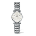  Shop Authentic Longines La Grande Classique White Dial Silver Steel Strap Watch for Women - L4.209.4.71.6 - Luxxuri