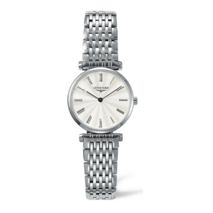  Shop Authentic Longines La Grande Classique White Dial Silver Steel Strap Watch for Women - L4.209.4.71.6 - Luxxuri