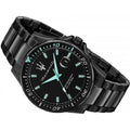  Shop Authentic Maserati SFIDA Aqua Edition Analog Black Dial Black Steel Strap Watch For Men - R8853144001 - Luxxuri