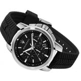  Shop Authentic Maserati Successo Chronoraph Black Dial Black Silicon Strap Watch For Men - R8871621014 - Luxxuri