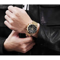  Shop Authentic Maserati Epoca 42mm Black Dial Gold Mesh Bracelet Watch For Men - R8873618007 - Luxxuri