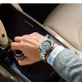  Shop Authentic Maserati Successo Chronograph Silver Dial Silver Steel Strap Watch For Men - R8873621006 - Luxxuri