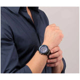  Shop Authentic Maserati SFIDA Chronograph Blue Dial Grey Steel Strap Watch For Men - R8873640001 - Luxxuri