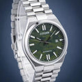  Shop Authentic Citizen Tsuyosa Automatic Camouflage Green Dial Silver Steel Strap Watch For Men - NJ0159-86X - Luxxuri
