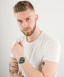  Shop Authentic Emporio Armani Minimalist Quartz Green Dial Silver Mesh Bracelet Watch For Men - AR11578 - Luxxuri