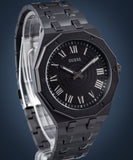  Shop Authentic Guess Asset Quartz Black Dial Black Steel Strap Watch For Men - GW0575G3 - Luxxuri