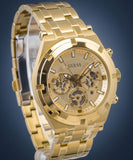  Shop Authentic Guess Continental Gold Dial Gold Steel Strap Watch For Men - GW0260G4 - Luxxuri