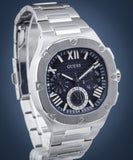  Shop Authentic Guess Headliner Multifunction Blue Dial Silver Steel Strap Watch For Men - GW0572G1 - Luxxuri