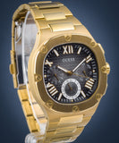  Shop Authentic Guess Headliner Multifunction Black Dial Gold Steel Strap Watch For Men - GW0572G2 - Luxxuri