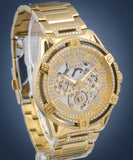  Shop Authentic Guess Queen Quartz Gold Dial Gold Steel Strap Watch For Men - GW0497G2 - Luxxuri