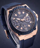  Shop Authentic Guess Legacy Chronograph Blue Dial Blue Rubber Strap Watch For Men - W1049G9 - Luxxuri