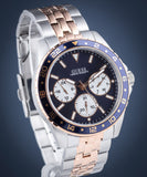  Shop Authentic Guess Odyssey Blue Dial Two Tone Steel Strap Watch For Men - W1107G3 - Luxxuri