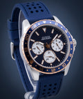  Shop Authentic Guess Odyssey Multifunction Blue Dial Blue Rubber Strap Watch For Men - W1108G4 - Luxxuri