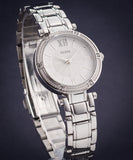  Shop Authentic Guess Park Ave White Dial Silver Steel Strap Watch for Women - W0767L1 - Luxxuri