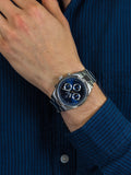  Shop Authentic Maserati Competizione Chronograph Quartz Blue Dial Watch For Men - R8853100022 - Luxxuri