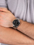  Shop Authentic Maserati SFIDA Quartz Black Dial Stainless Steel Watch For Men - R8853140002 - Luxxuri