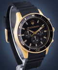  Shop Authentic Maserati SFIDA Chronograph Black Dial Rubber Strap Watch For Men - R8871640001 - Luxxuri