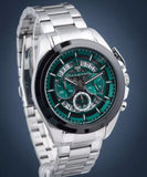  Shop Authentic Maserati Traguardo Chronograph Green Dial Silver Steel Strap Watch For Men - R8873612060 - Luxxuri