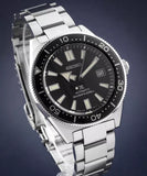  Shop Authentic Seiko Prospex Automatic Diver Black Dial Silver Steel Strap Watch For Men - SPB051J1 - Luxxuri