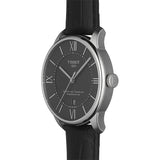  Shop Authentic Tissot Chemin Des Tourelles Powermatic 80 Black Dial Black Leather Strap Watch For Men - T099.407.16.058.00 - Luxxuri
