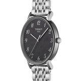  Shop Authentic Tissot T Classic Everytime Quartz Black Dial Silver Steel Strap Watch for Men - T109.410.11.072.00 - Luxxuri