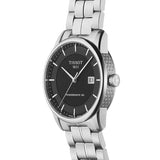  Shop Authentic Tissot Luxury Powermatic 80 Black Dial Silver Steel Strap Watch For Men - T086.407.11.051.00 - Luxxuri